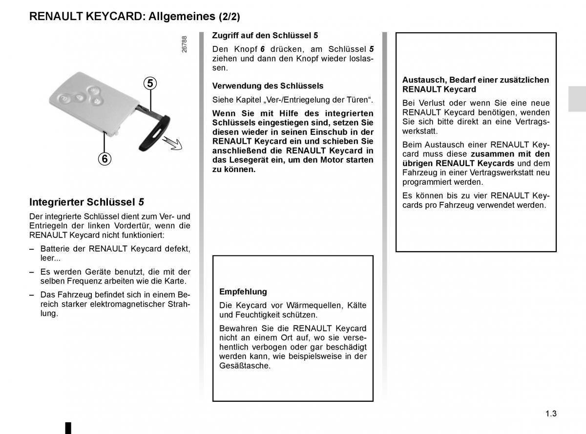 Renault Scenic III 3 Handbuch / page 9
