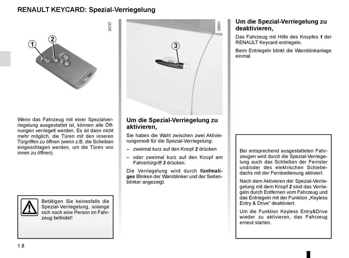 Renault Scenic III 3 Handbuch / page 14