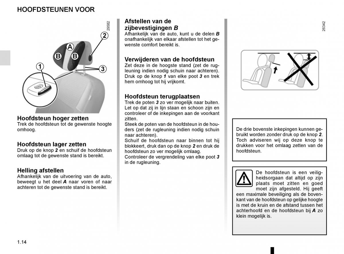 Renault Scenic III 3 handleiding / page 20