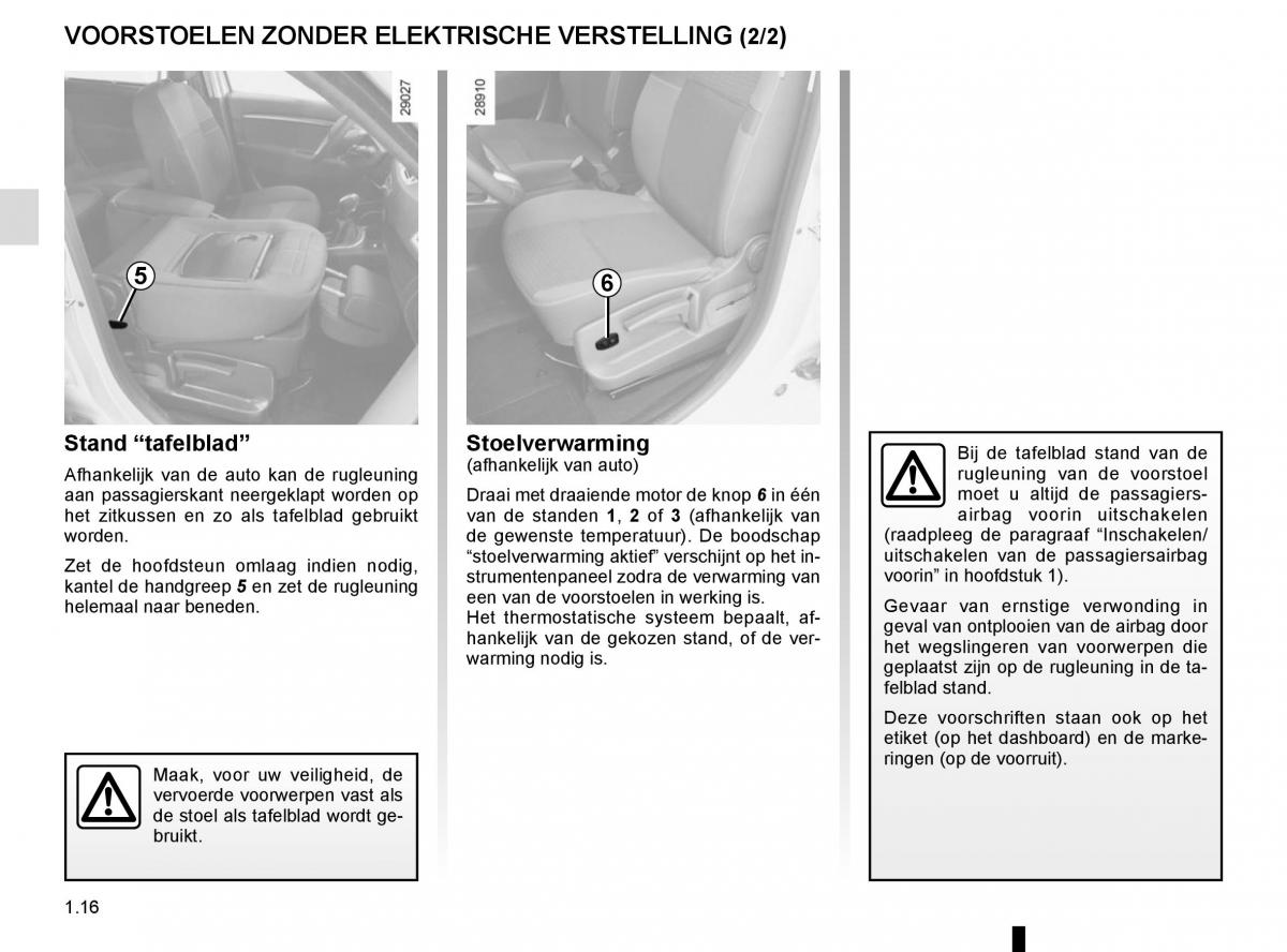 Renault Scenic III 3 handleiding / page 22