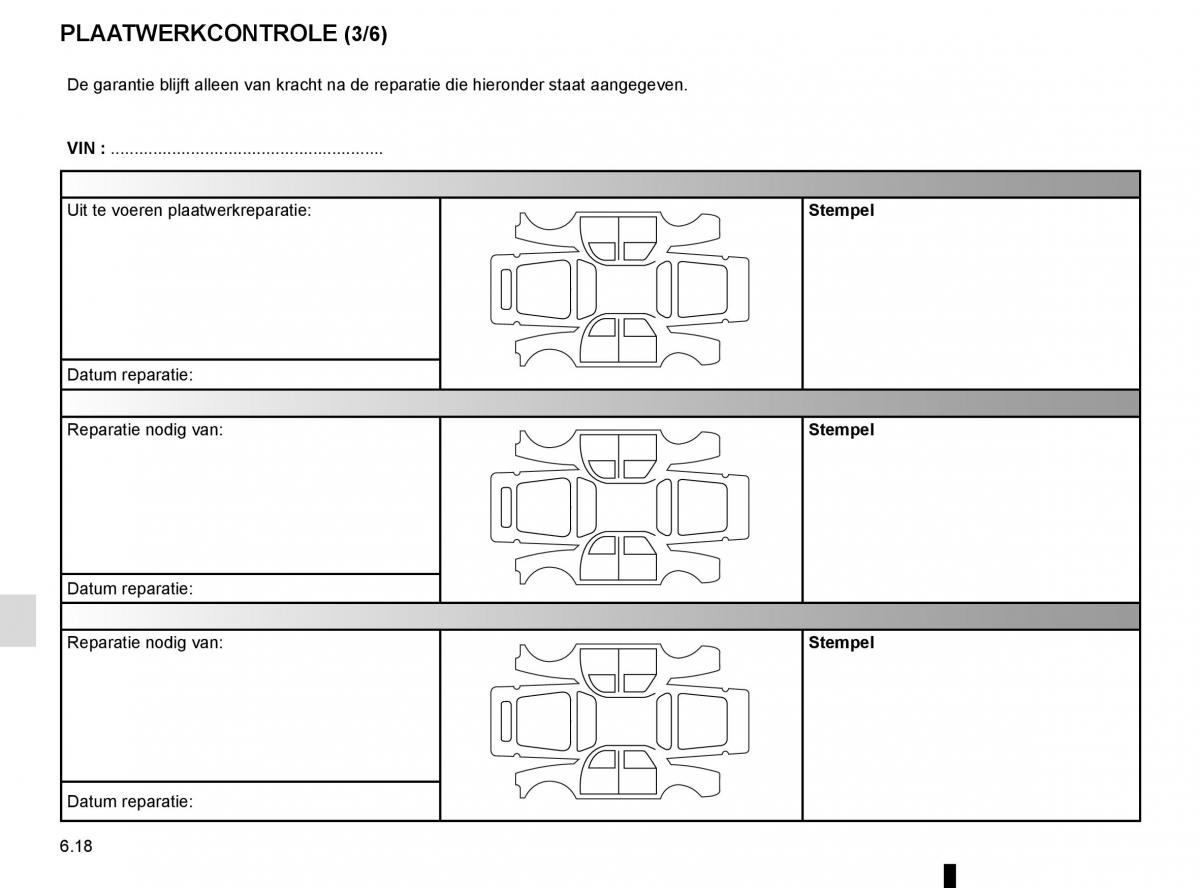 Renault Scenic III 3 handleiding / page 258