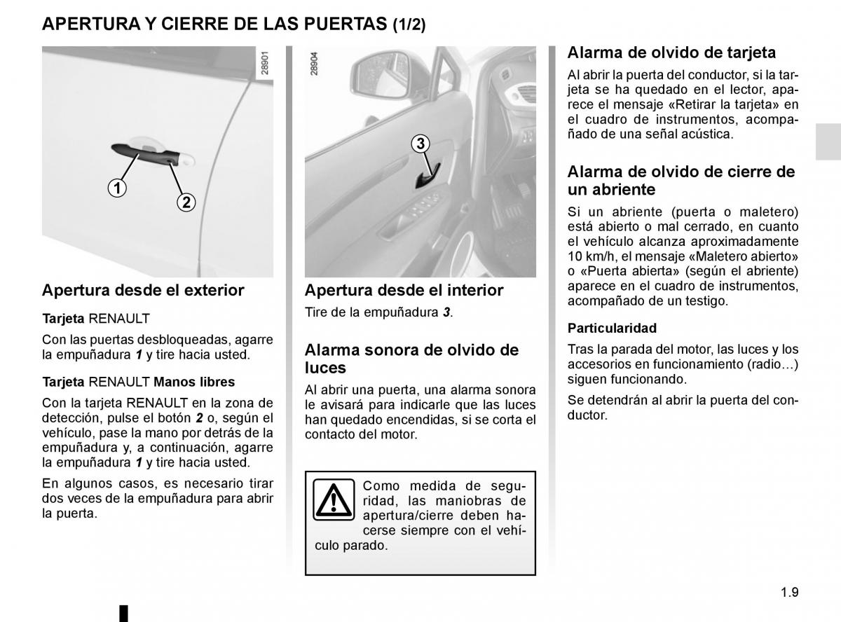 Renault Scenic III 3 manual del propietario / page 15