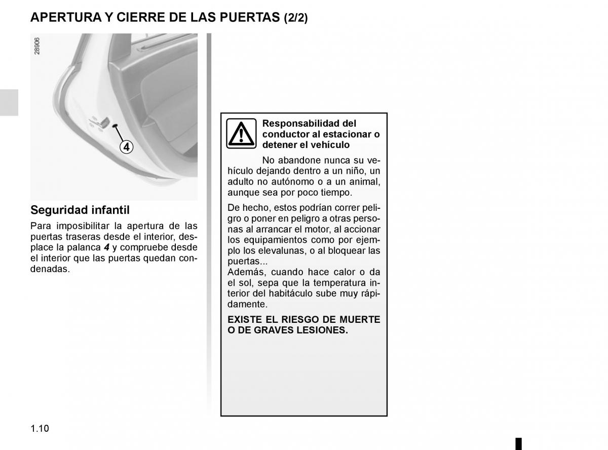 Renault Scenic III 3 manual del propietario / page 16