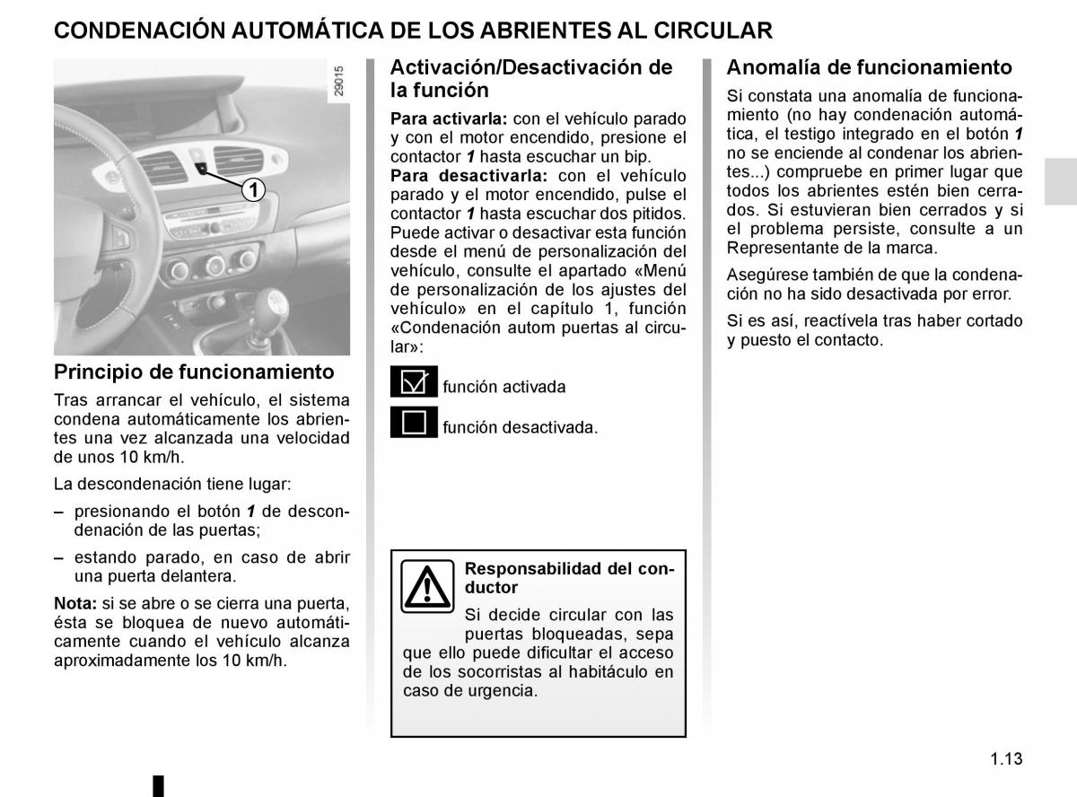 Renault Scenic III 3 manual del propietario / page 19