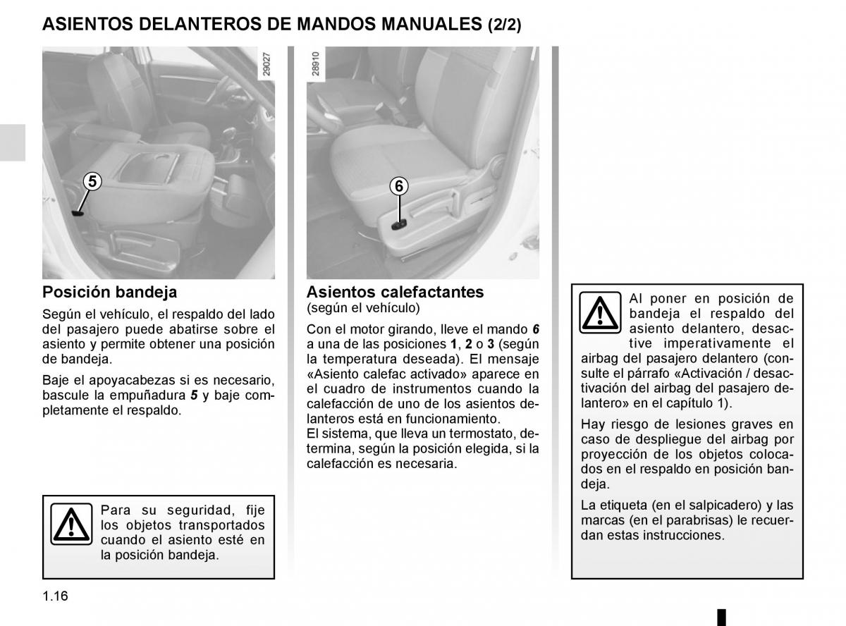 Renault Scenic III 3 manual del propietario / page 22