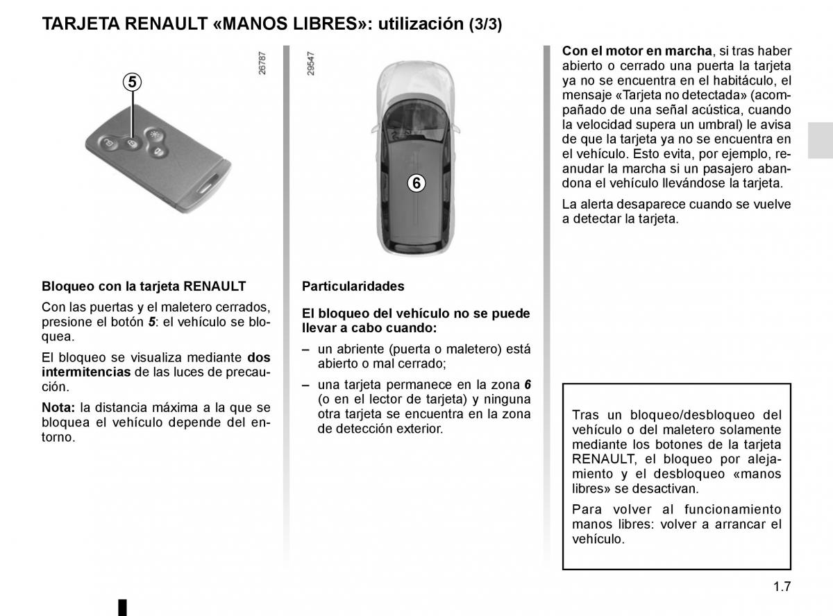 Renault Scenic III 3 manual del propietario / page 13