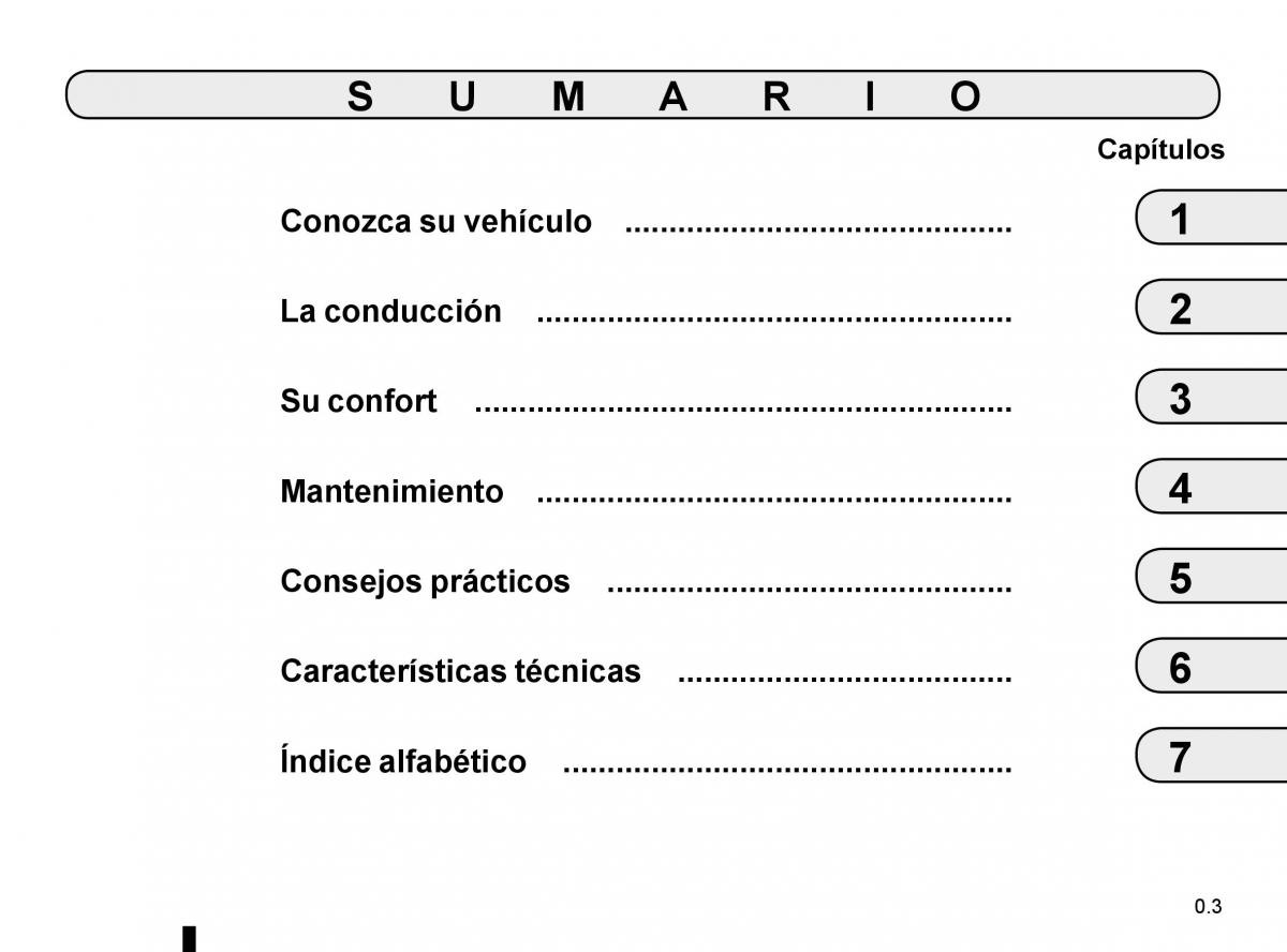 Renault Scenic III 3 manual del propietario / page 5