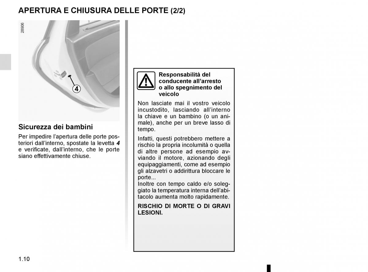 Renault Scenic III 3 manuale del proprietario / page 16