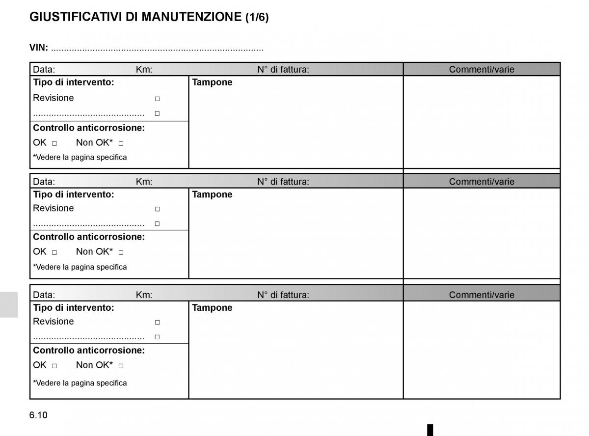 Renault Scenic III 3 manuale del proprietario / page 250