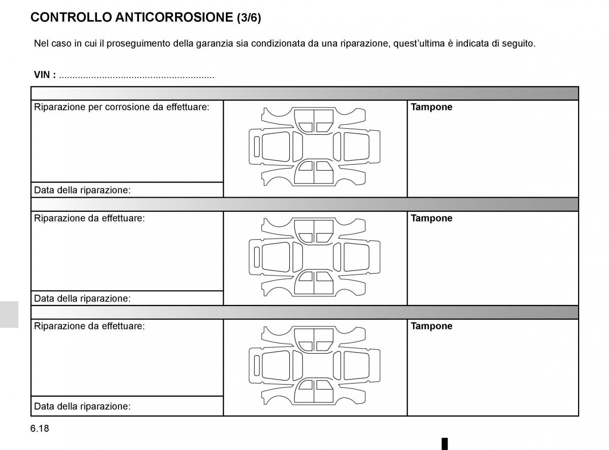Renault Scenic III 3 manuale del proprietario / page 258