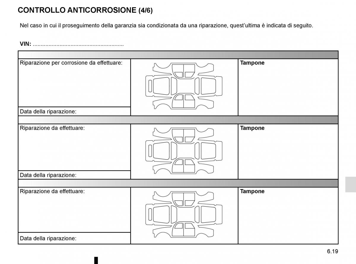 Renault Scenic III 3 manuale del proprietario / page 259