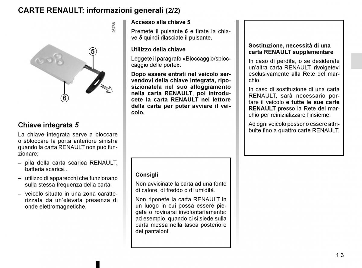 Renault Scenic III 3 manuale del proprietario / page 9