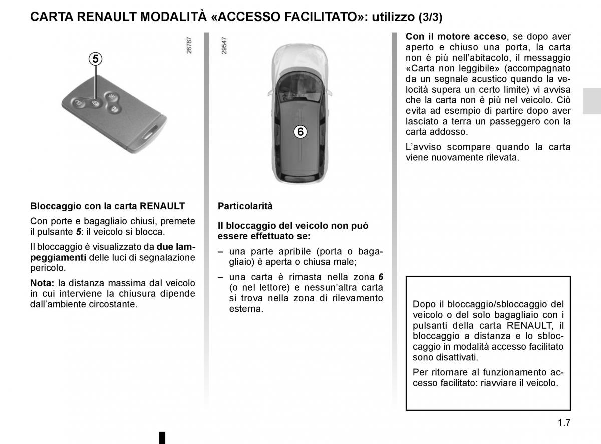 Renault Scenic III 3 manuale del proprietario / page 13