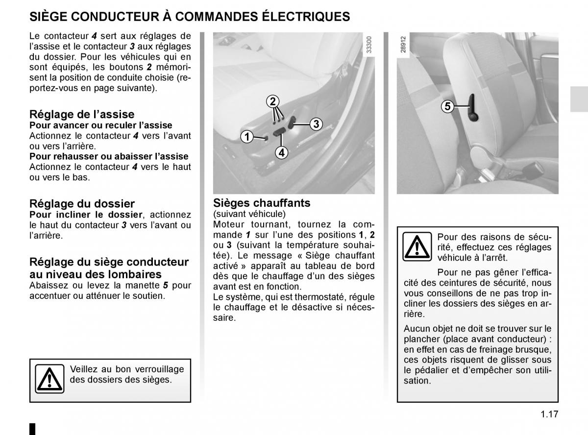 Renault Scenic III 3 manuel du proprietaire / page 23