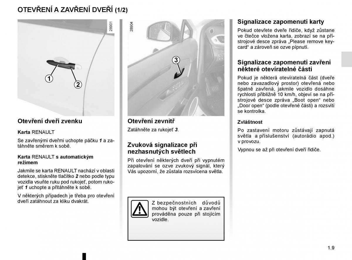 Renault Scenic III 3 navod k obsludze / page 15