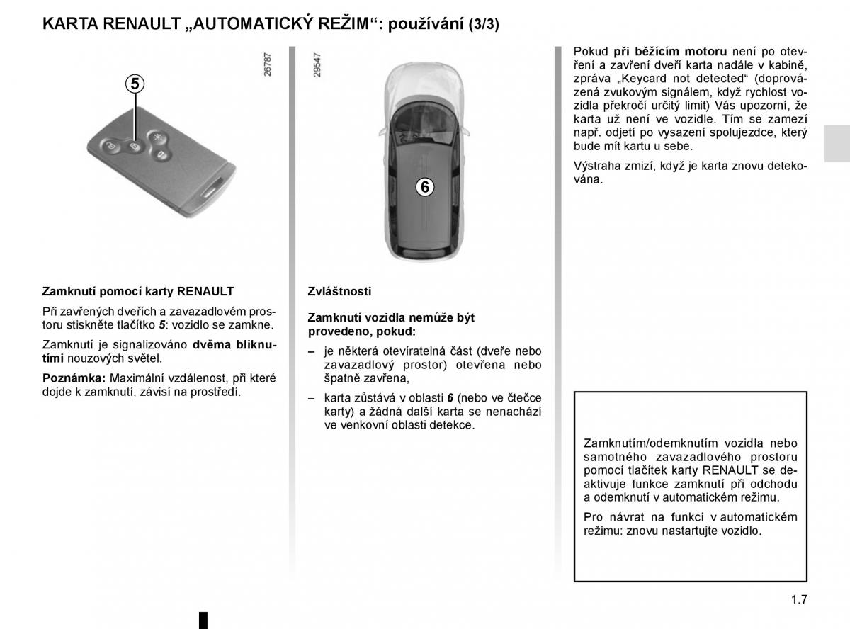Renault Scenic III 3 navod k obsludze / page 13