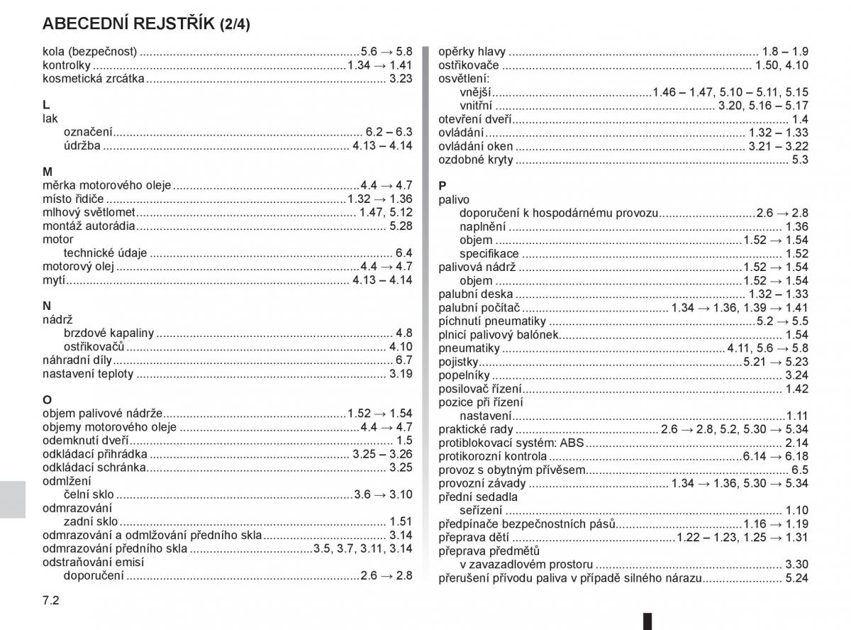 Renault Thalia II 2 Symbol navod k obsludze / page 176