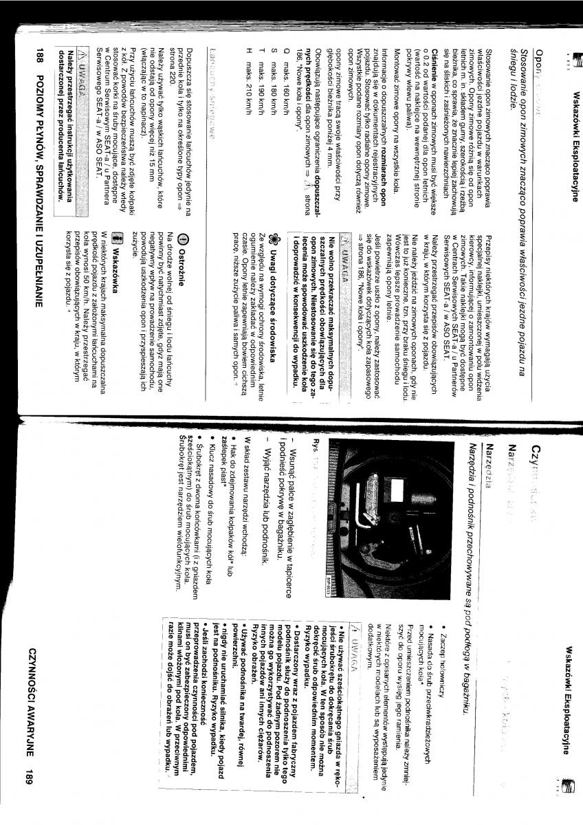 Seat Altea instrukcja obslugi / page 95