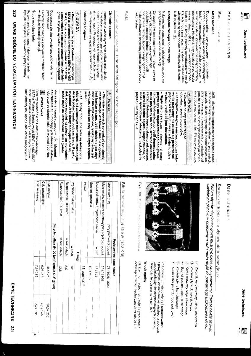 Seat Altea instrukcja obslugi / page 111