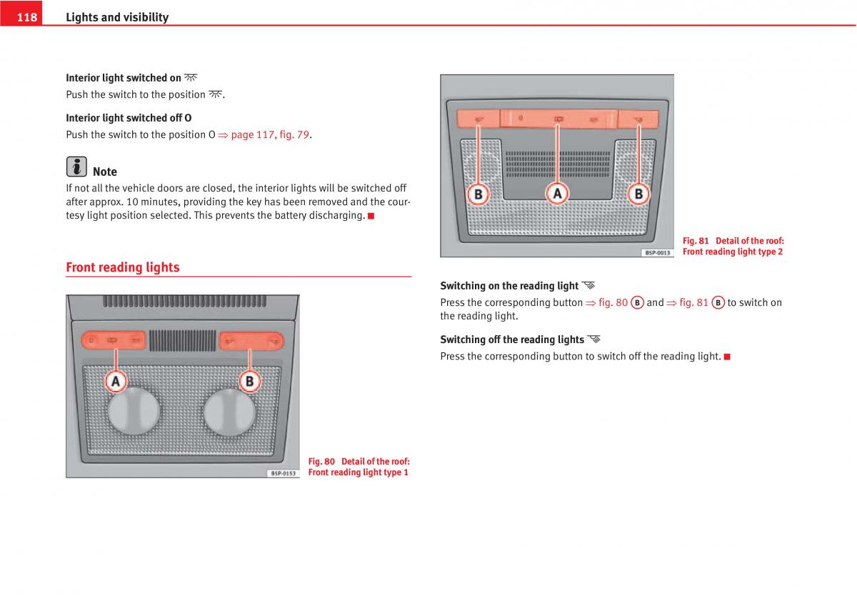 Seat Altea owners manual / page 120