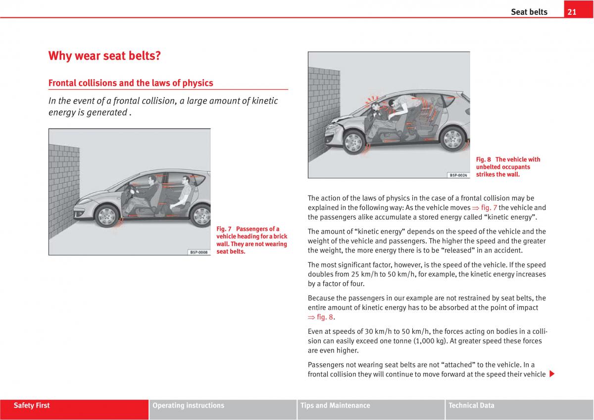 manual  Seat Altea owners manual / page 23