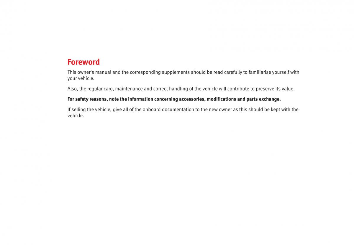 Seat Altea owners manual / page 3