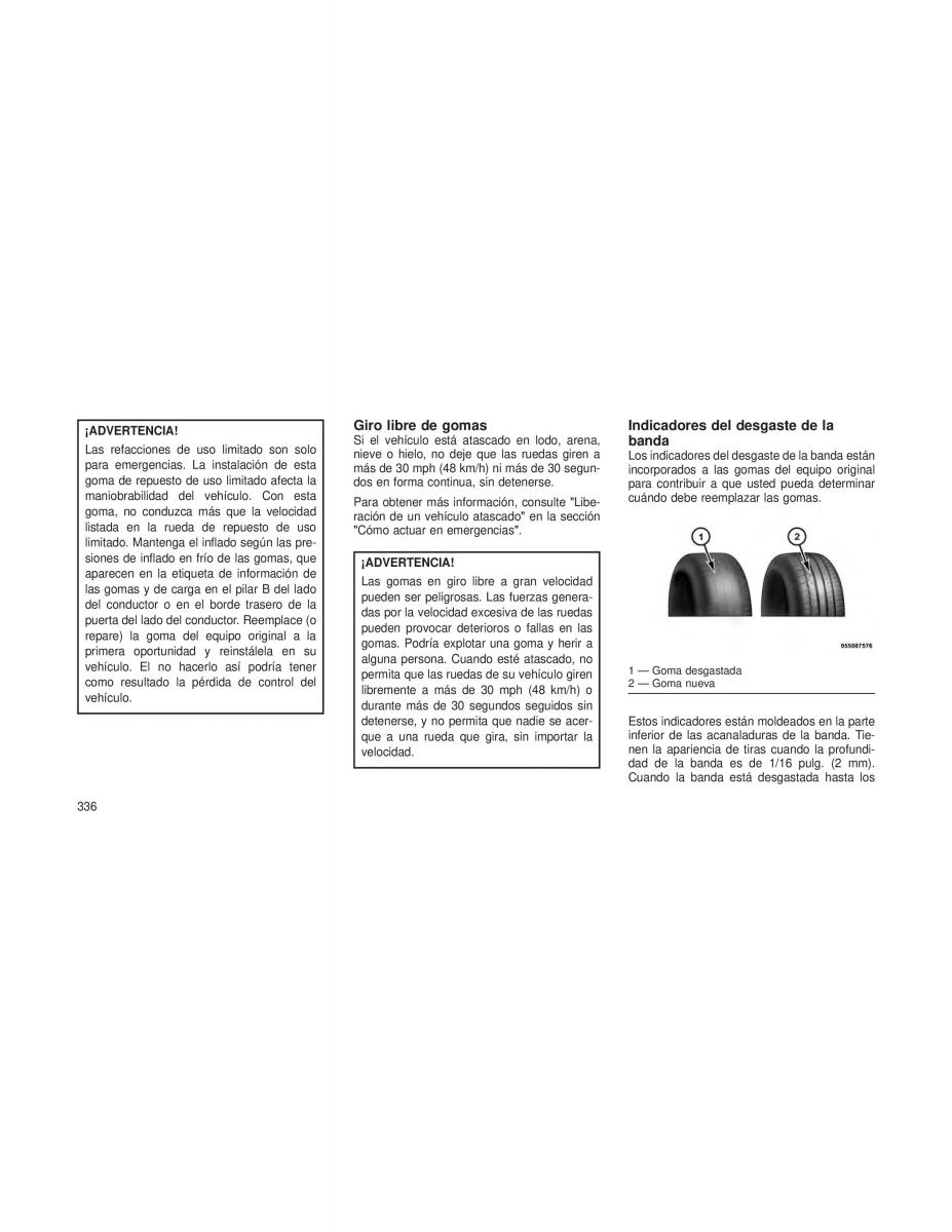 Dodge Grand Caravan V 5 manual del propietario / page 339