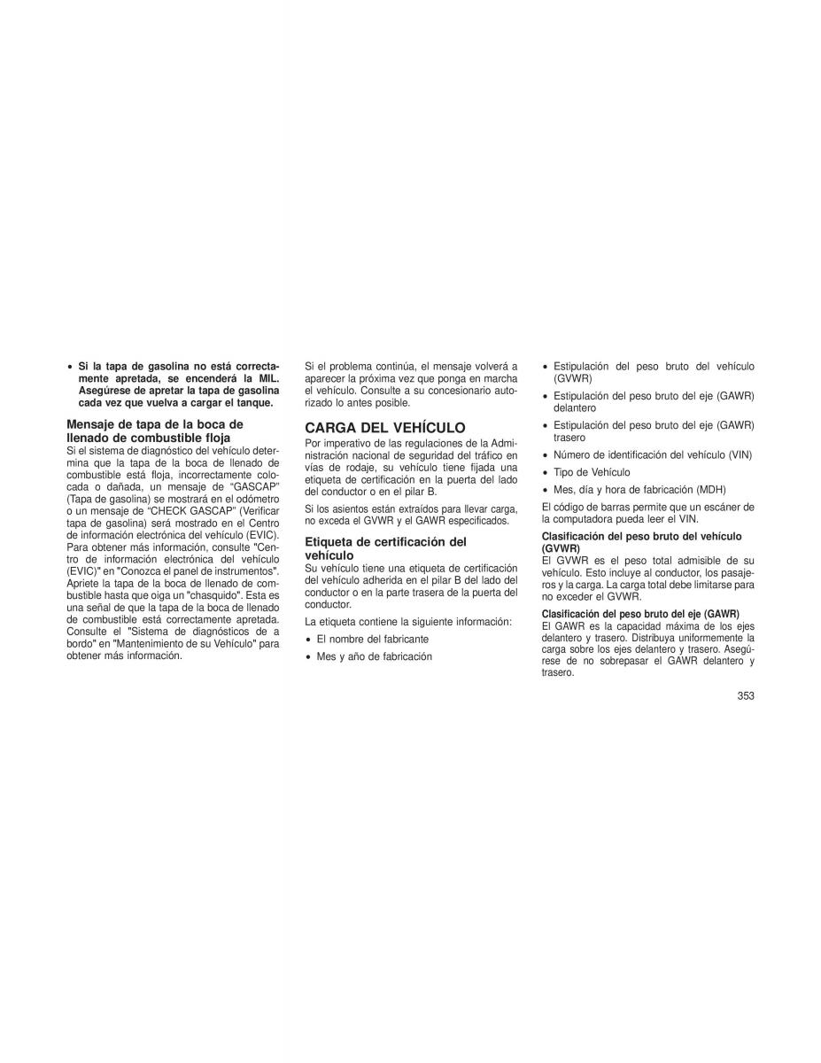 Dodge Grand Caravan V 5 manual del propietario / page 356