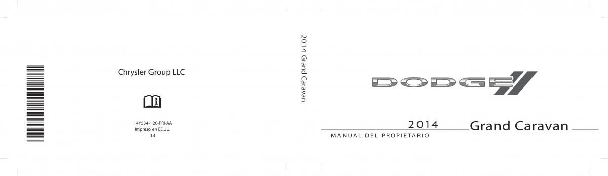 Dodge Grand Caravan V 5 manual del propietario / page 1