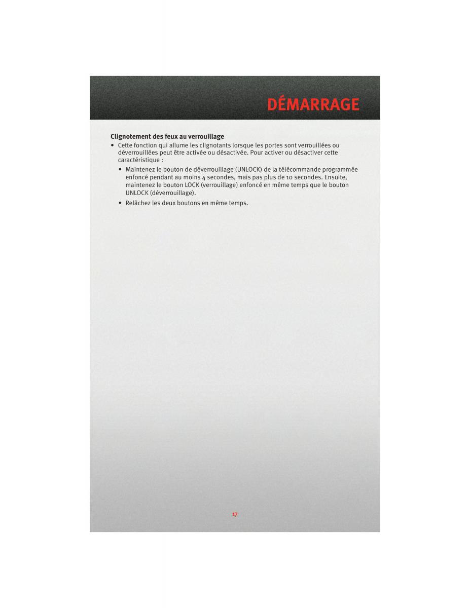 manual  Dodge Grand Caravan V 5 manuel du proprietaire / page 19