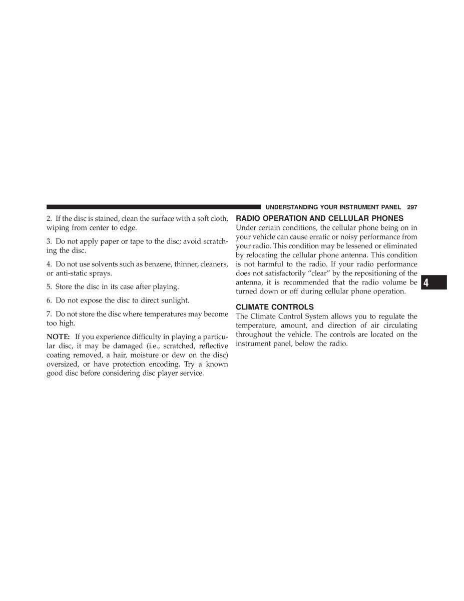Dodge Grand Caravan V 5 owners manual / page 298