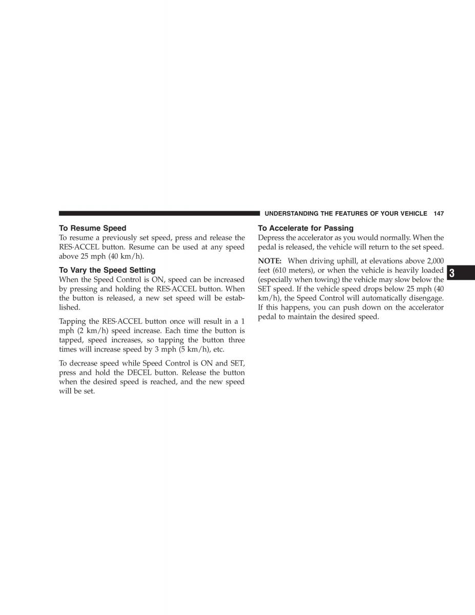 Jeep Grand Cherokee WK WH SRT8 owners manual / page 147