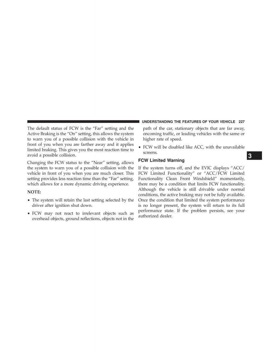 Jeep Grand Cherokee WK2 SRT8 owners manual / page 229