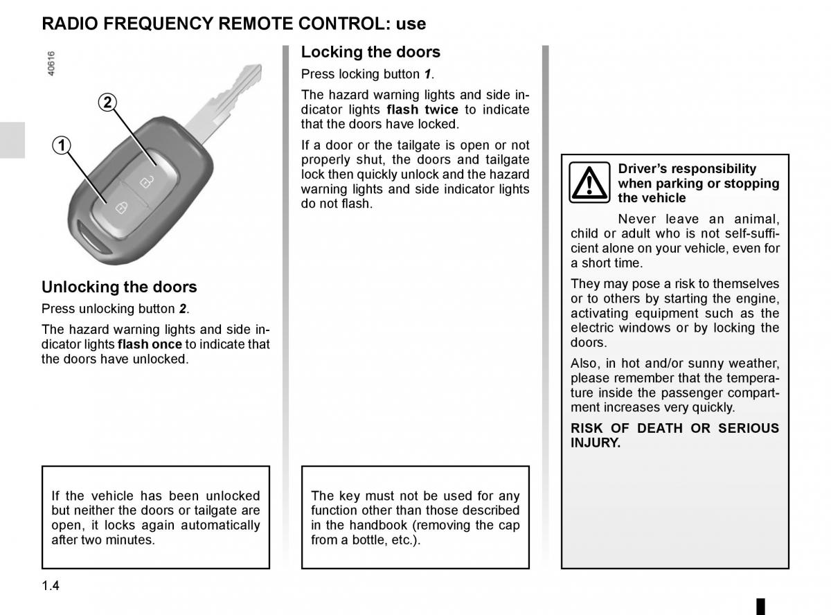 manual  Dacia Duster owners manual / page 10