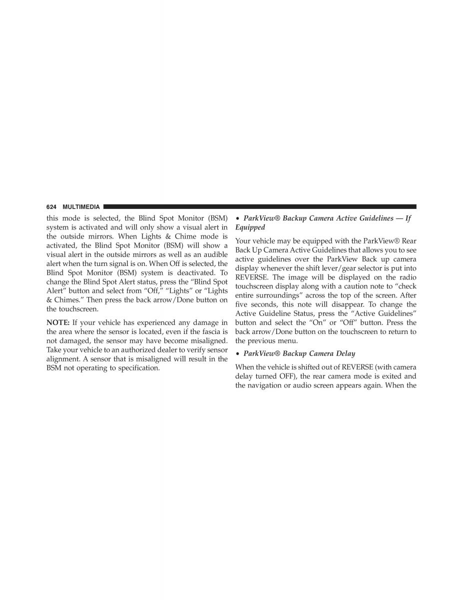 Jeep Renegade owners manual / page 626