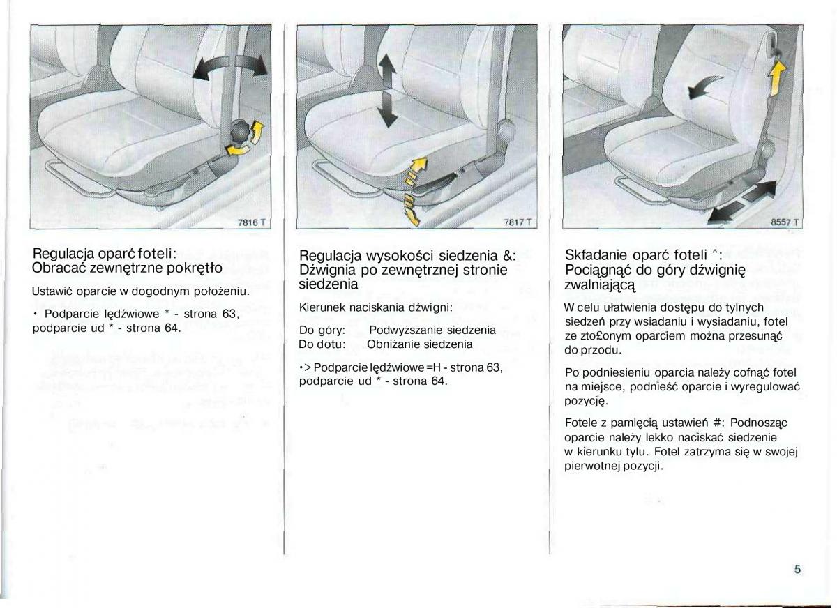 Opel Astra II 2 G instrukcja obslugi / page 6