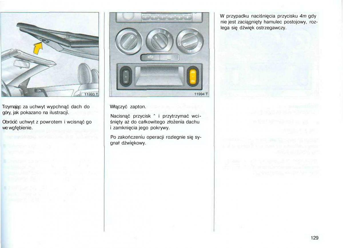 Opel Astra II 2 G instrukcja obslugi / page 130