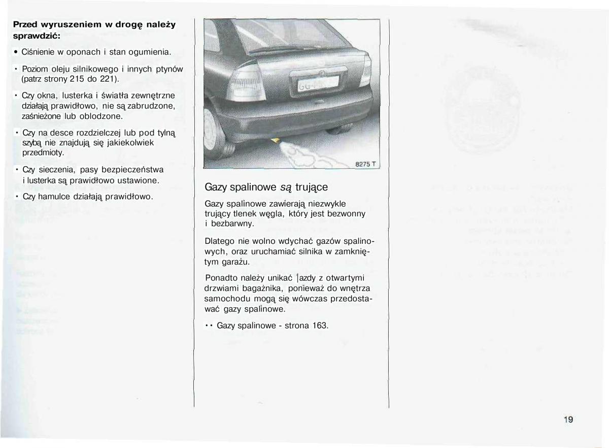 Opel Astra II 2 G instrukcja obslugi / page 20