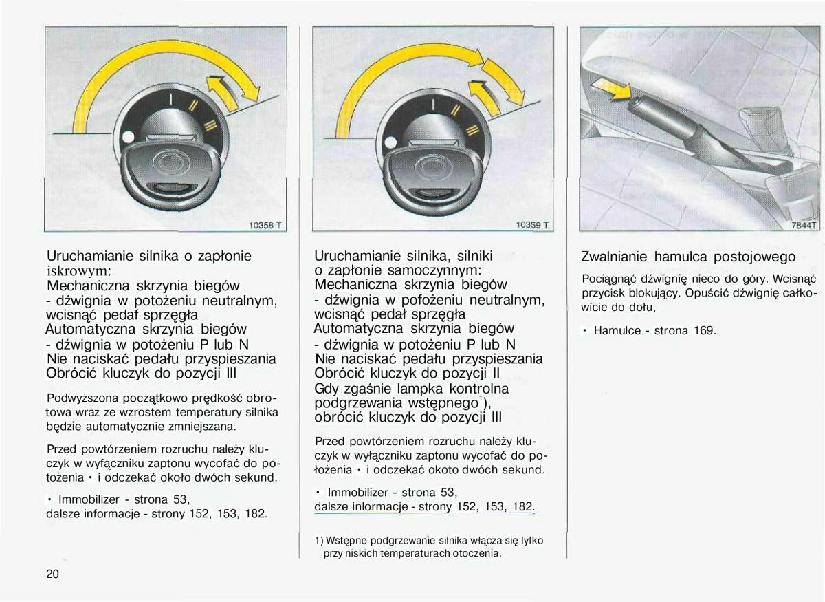 Opel Astra II 2 G instrukcja obslugi / page 21