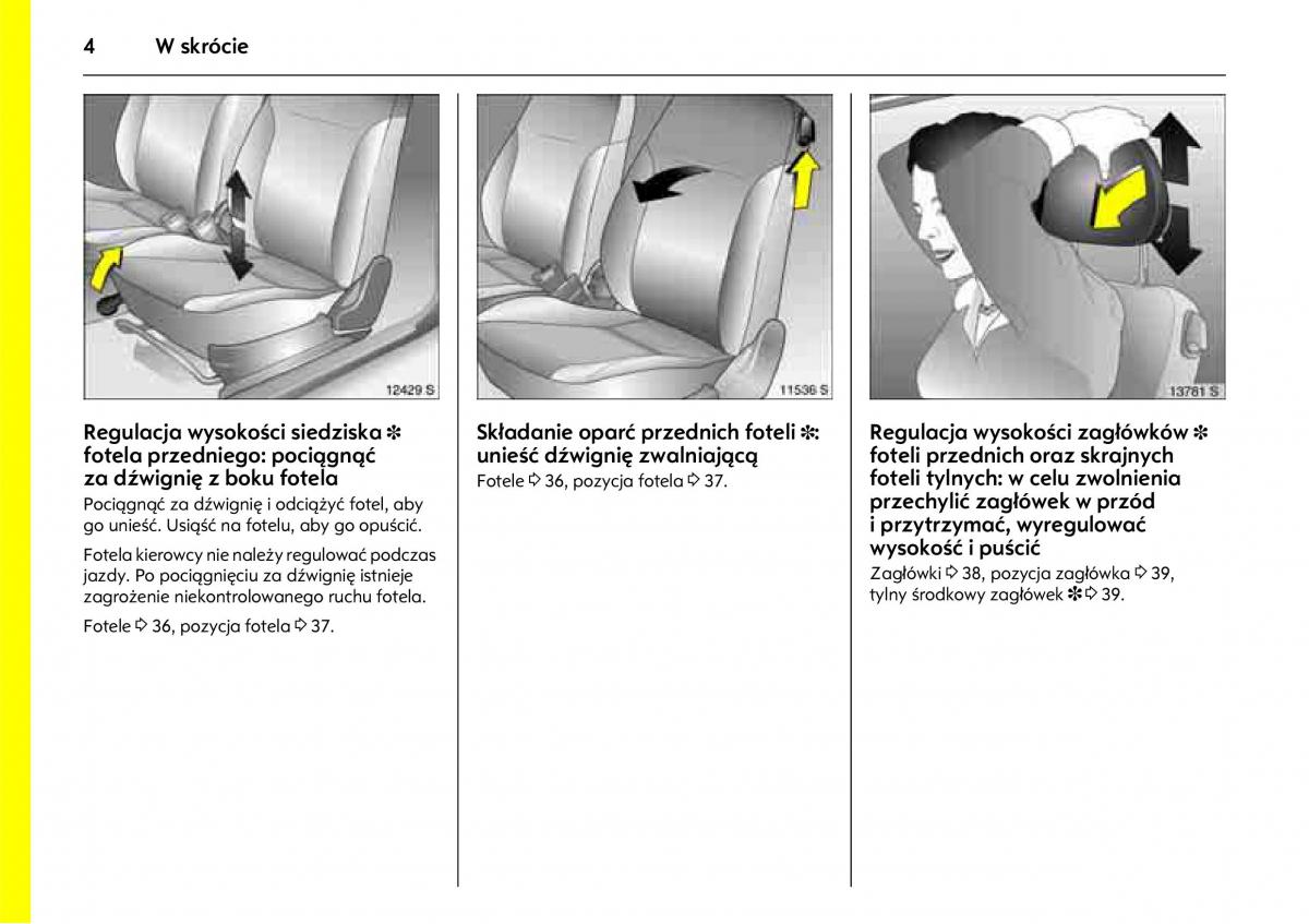Opel Combo C instrukcja obslugi / page 8