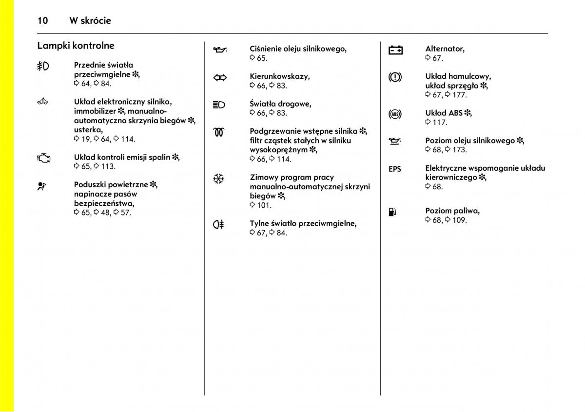 Opel Combo C instrukcja obslugi / page 14
