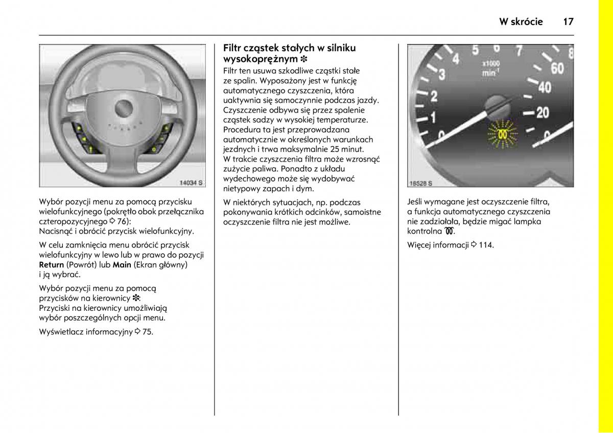 Opel Combo C instrukcja obslugi / page 21