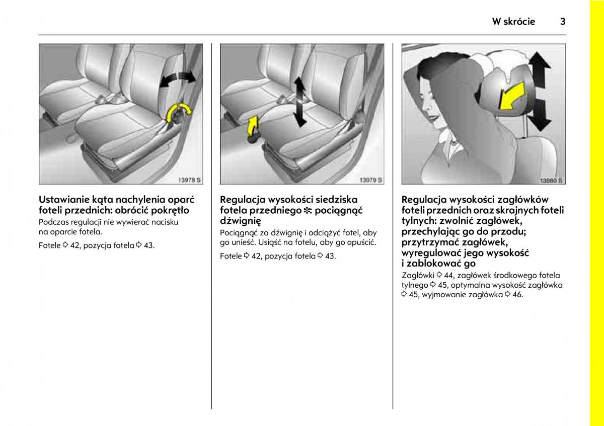 Opel Meriva A instrukcja obslugi / page 7