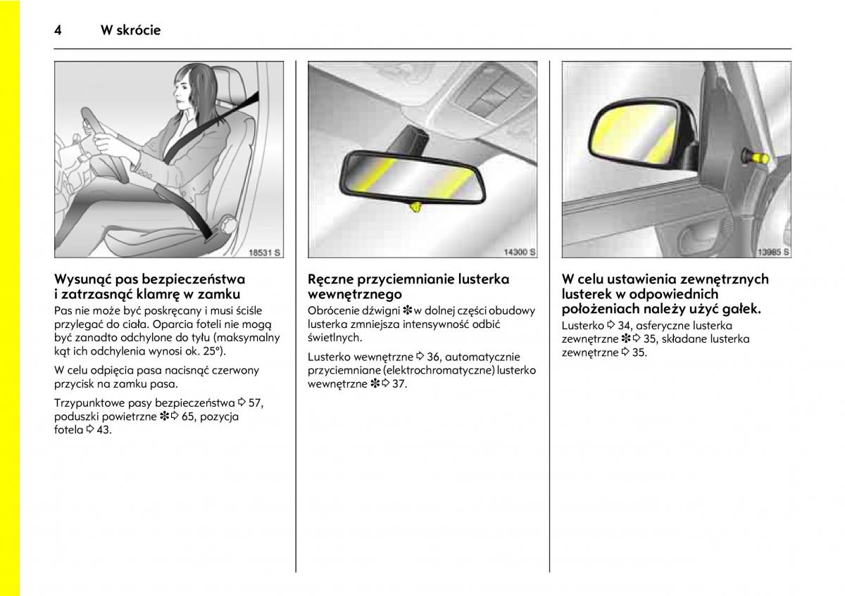 Opel Meriva A instrukcja obslugi / page 8