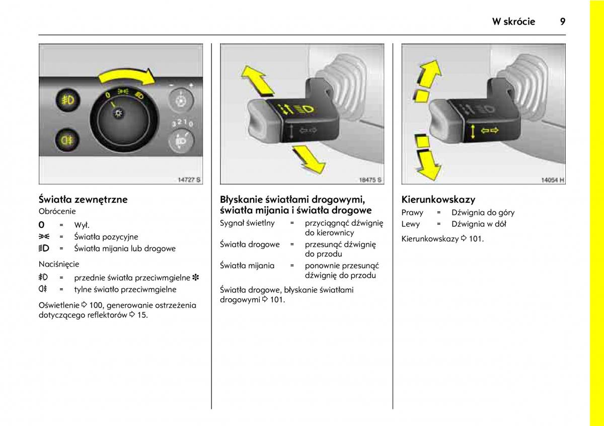 Opel Meriva A instrukcja obslugi / page 13