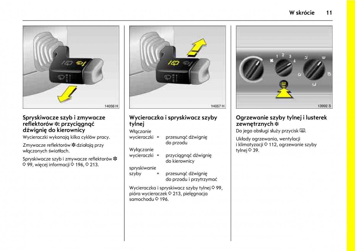 Opel Meriva A instrukcja obslugi / page 15