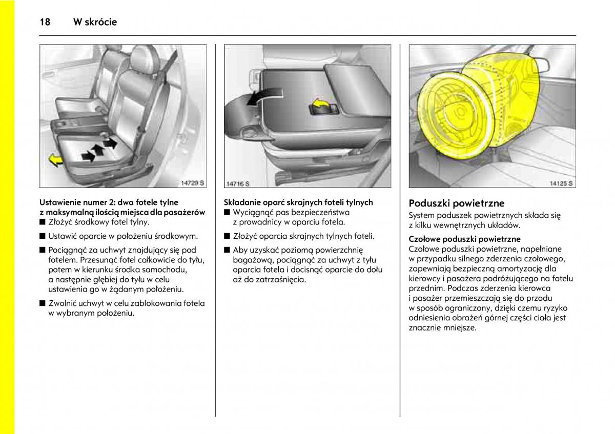 manual  Opel Meriva A instrukcja / page 22