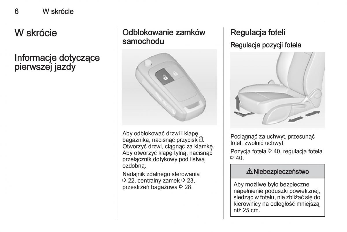 Opel Meriva B instrukcja obslugi / page 8