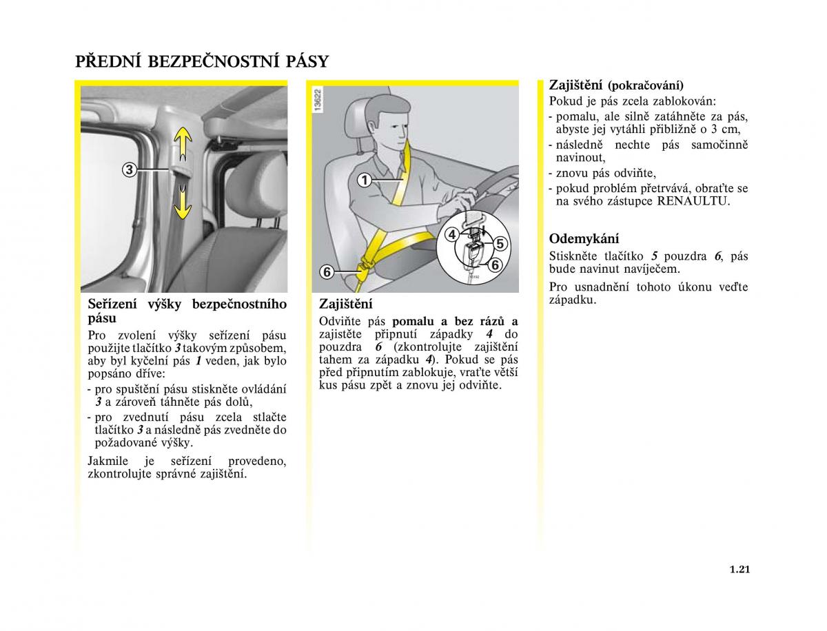 Renault Trafic II 2 navod k obsludze / page 27