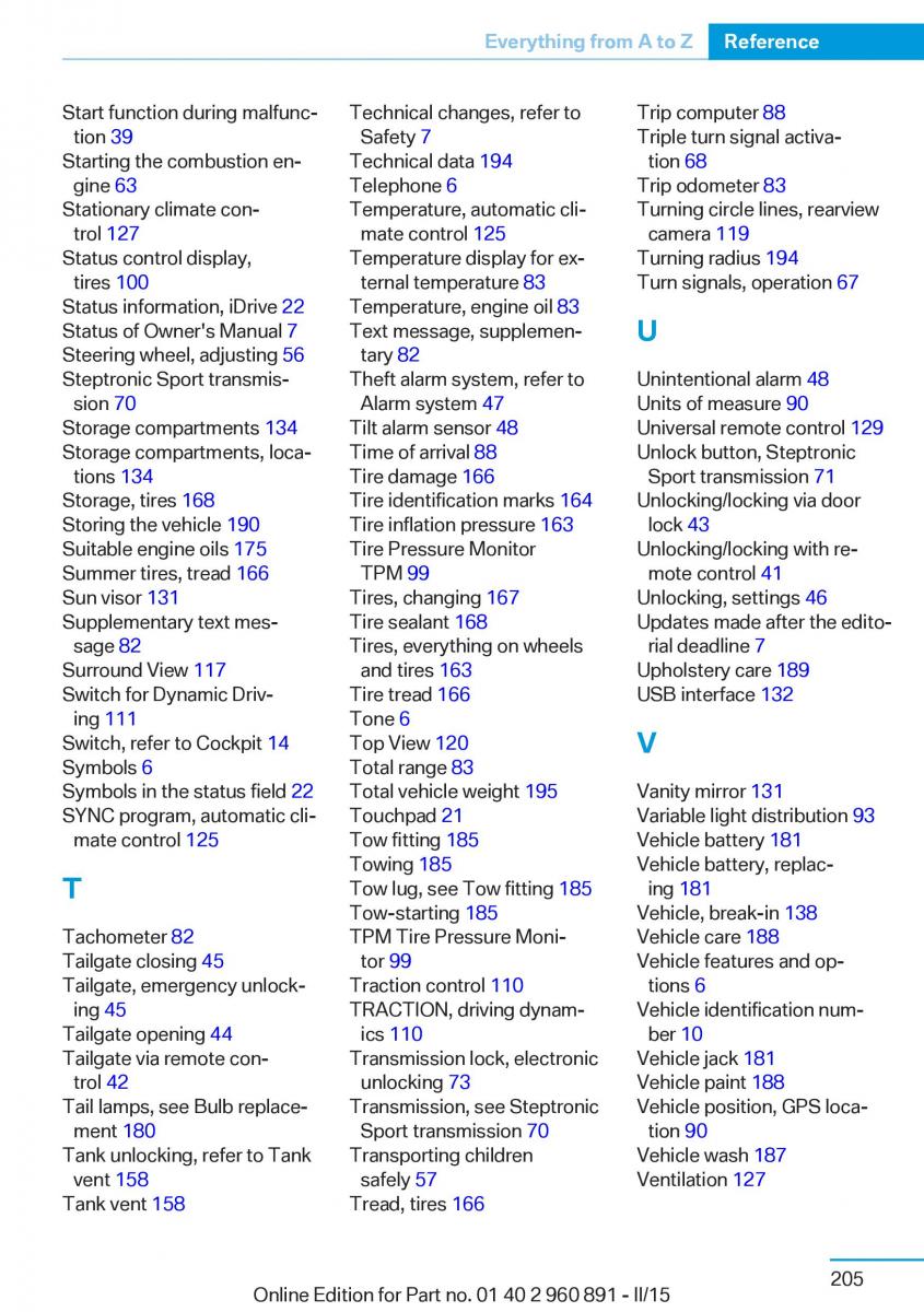 BMW i8 owners manual / page 221